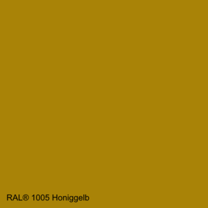 Lederfarbe Honiggelb nach RAL 1005
