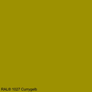 Lederfarbe Currygelb nach RAL 1027
