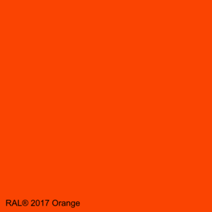 Lederfarbe Orange RAL 2017