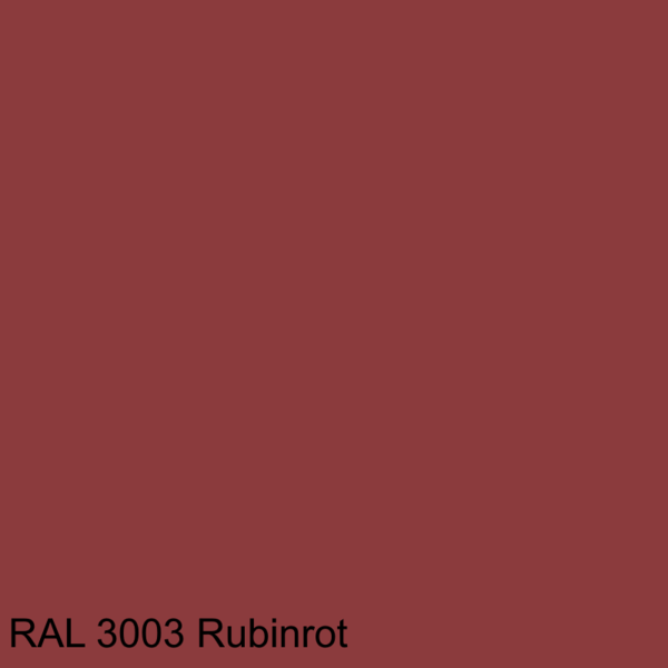 Lederfarbe Rubinrot