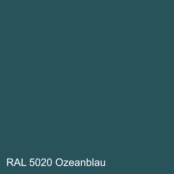 Lederfarbe Ozeanblau