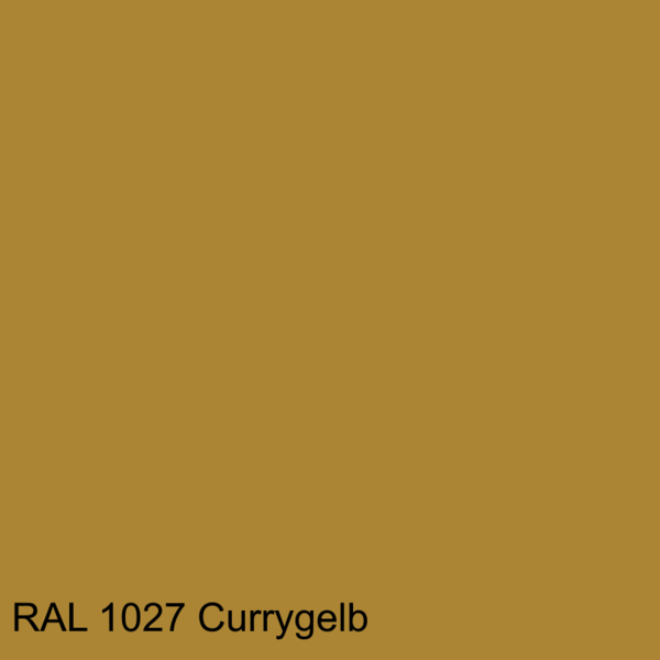 Currygelb RAL 1027