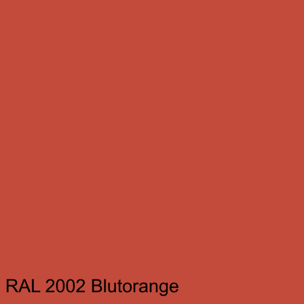 Blutorange  RAL 2002