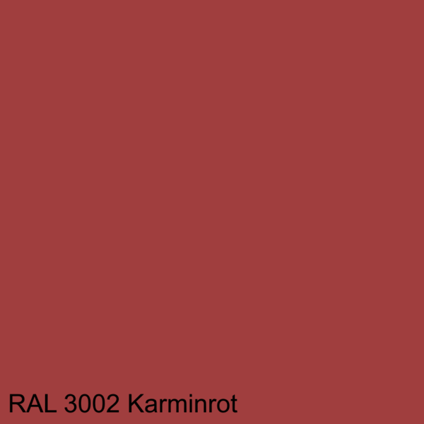 Karminrot  RAL 3002