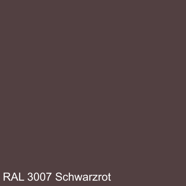 Schwarzrot  RAL 3007