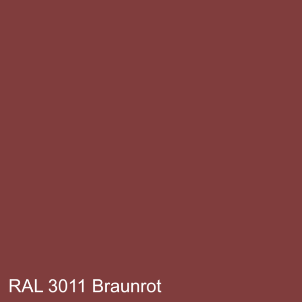 Braunrot  RAL 3011