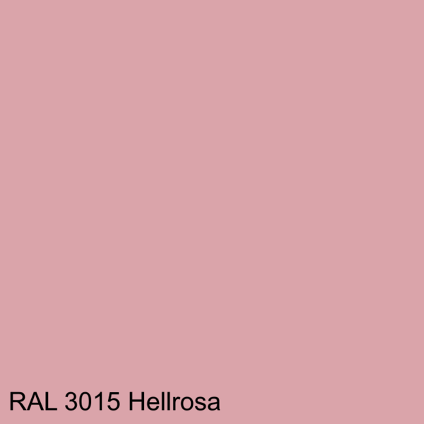 Hellrosa  RAL 3015