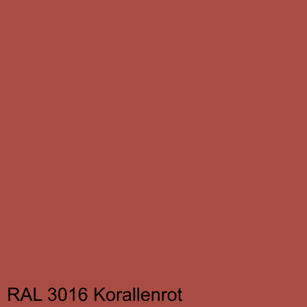 Korallenrot  RAL 3016