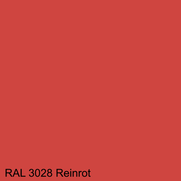 Reinrot      RAL 3028