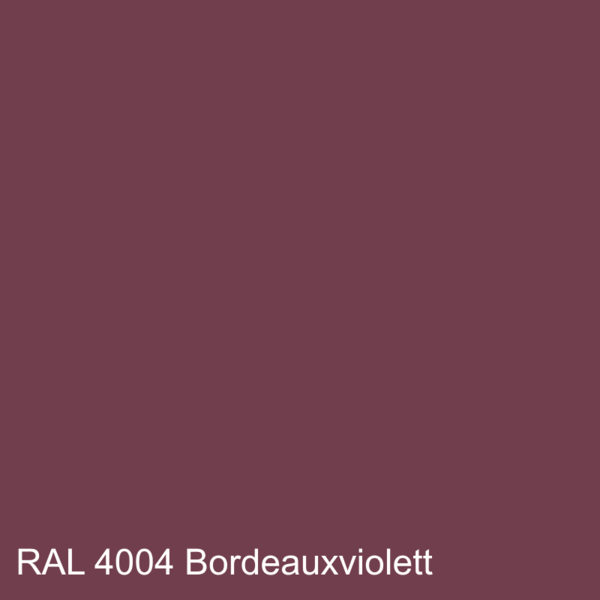 Bordeauxviolett    RAL 4004