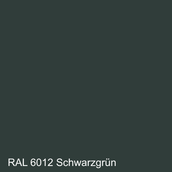 Schwarzgrün   RAL 6012