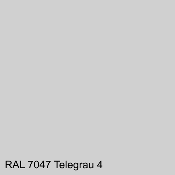 Telegrau 4 RAL 7047