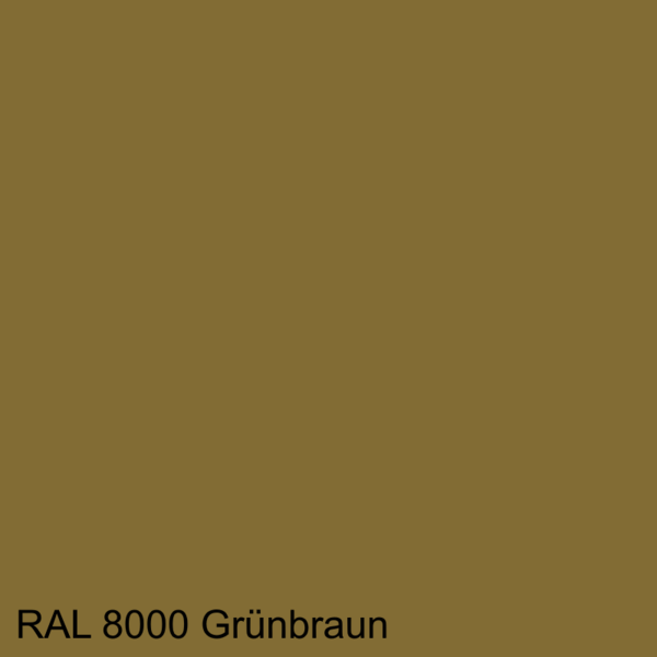 Grünbraun RAL 8000