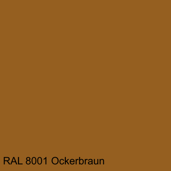 Ockerbraun RAL 8001