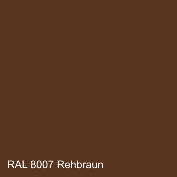 Rehbraun RAL 8007