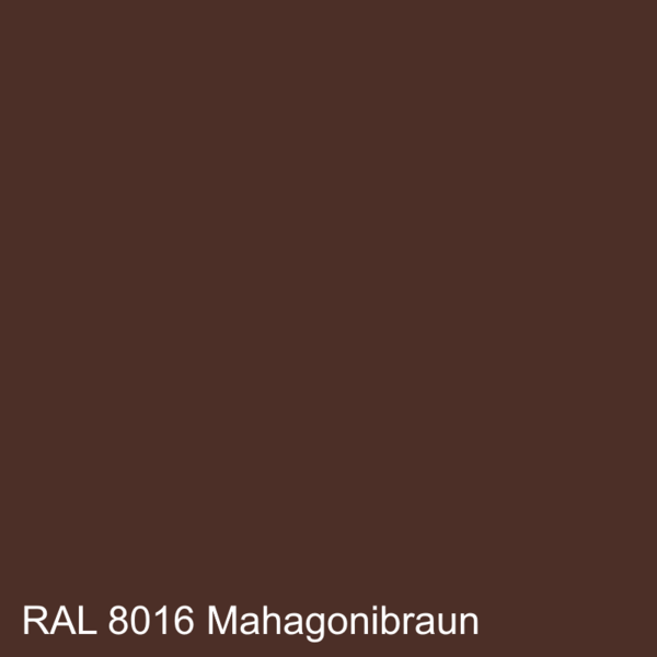 Mahagoniebraun RAL 8016