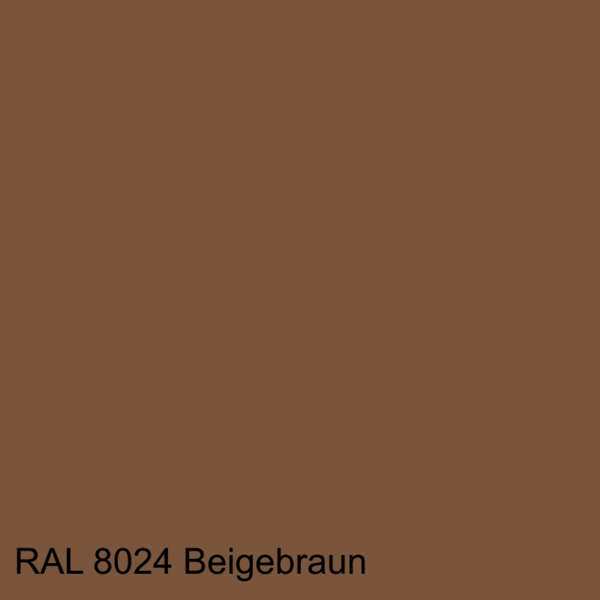Beigebraun RAL 8024