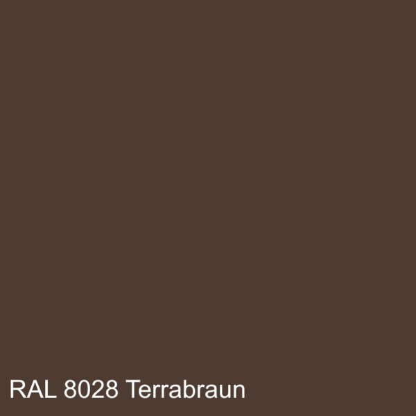 Terrabraun RAL 8028