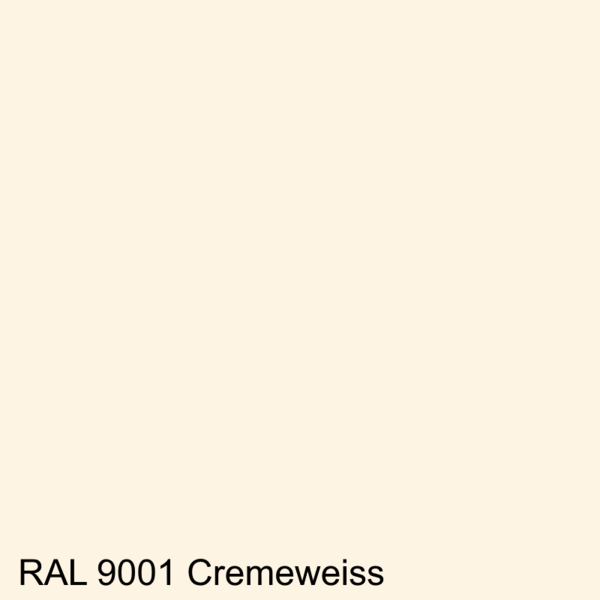 Cremeweiss RAL 9001