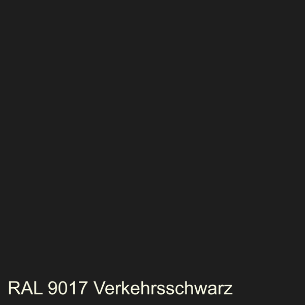 Verkehrsschwarz RAL 9017